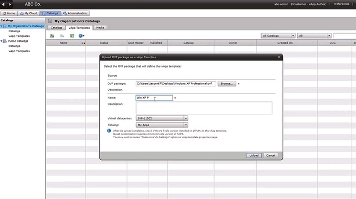 How to Import and Export OVF Files using vCloud Director - Infinitely ...